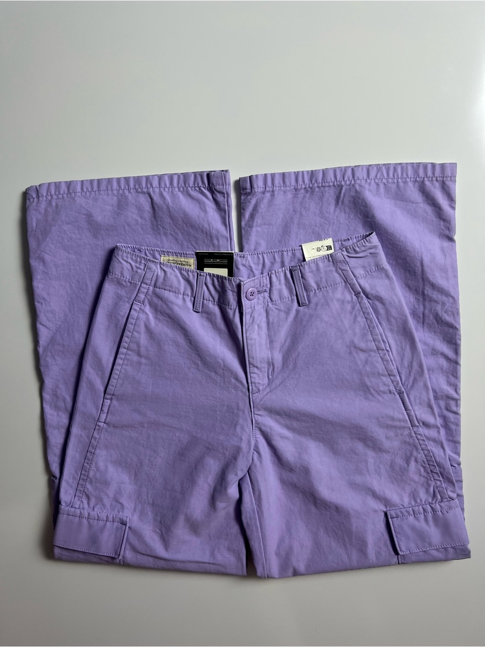 NWT Levi’s Baggy Cargo Pants, Purple, Size 25x30